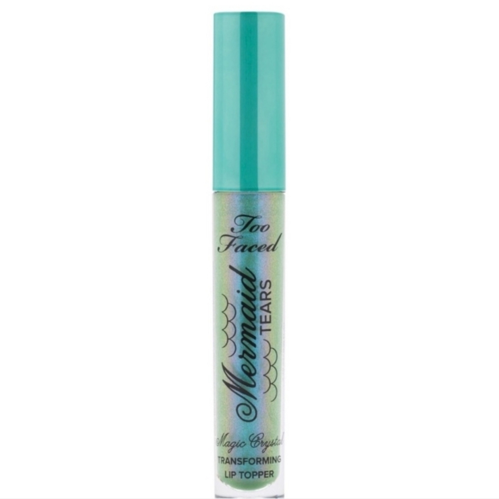 ❇️🧚‍♀️MERMAID TEARS DISCONTINUED Too Faced Mystical Effects Lip Topper NWOBox